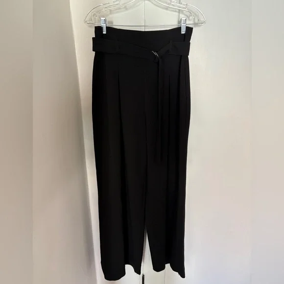 New with tags BCBG wide leg belt pants - Picture 4 of 4